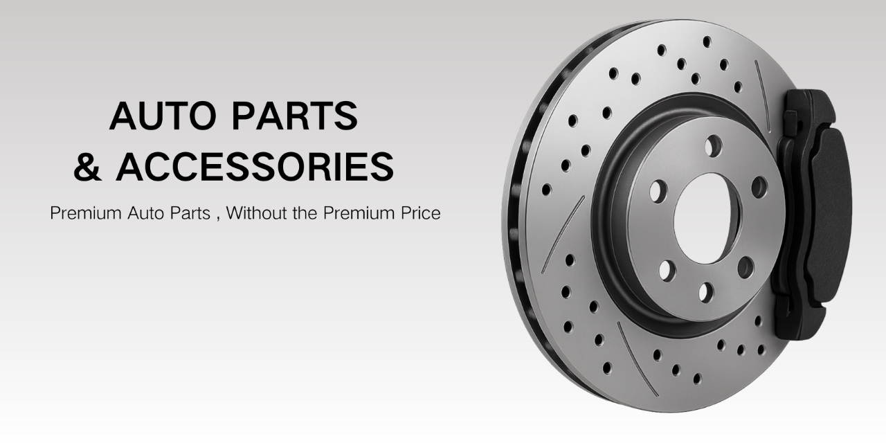 Auto parts warehouse and product showcase